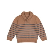 Modern Moments by Gerber Toddler Boy Shawl Collar Sweater, Sizes 12M-5T