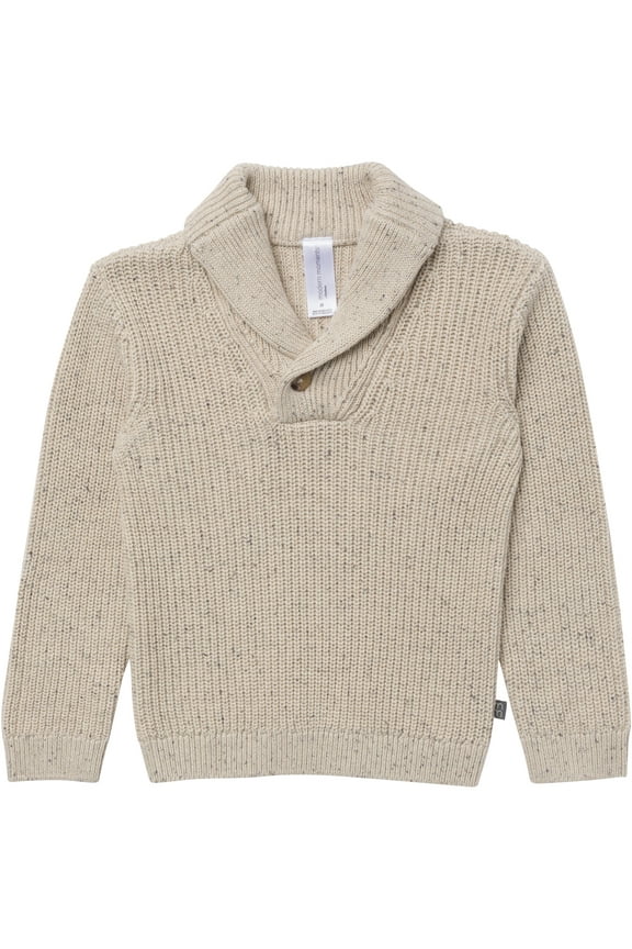 by Gerber Toddler Boy Shawl Collar Sweater, Sizes 12M-5T