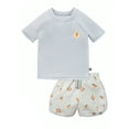 thumbnail image 1 of Modern Moments by Gerber Toddler Boy Short Sleeve Rash Guard and Trunk Set, 2-Piece, Sizes 12M - 5T, 1 of 17