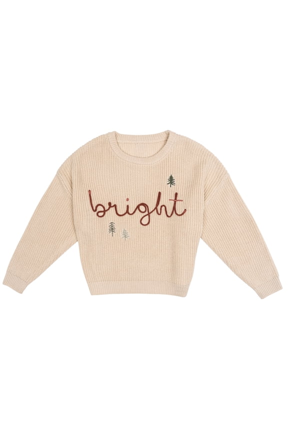 by Gerber Toddler Boy Sibling Matching Sweater, Sizes 12M-5T