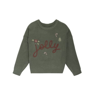 Modern Moments by Gerber Toddler Boy Sibling Matching Sweater, Sizes 12M-5T
