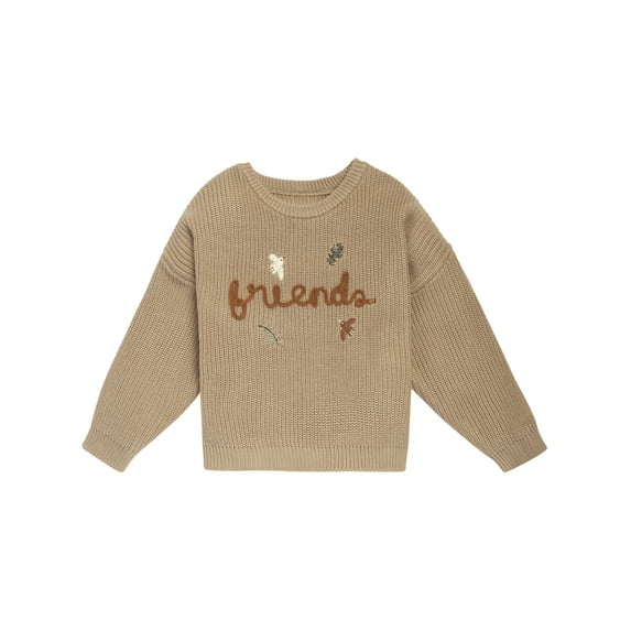 Modern Moments by Gerber Toddler Boy Sibling Matching Sweater, Sizes 12M-5T