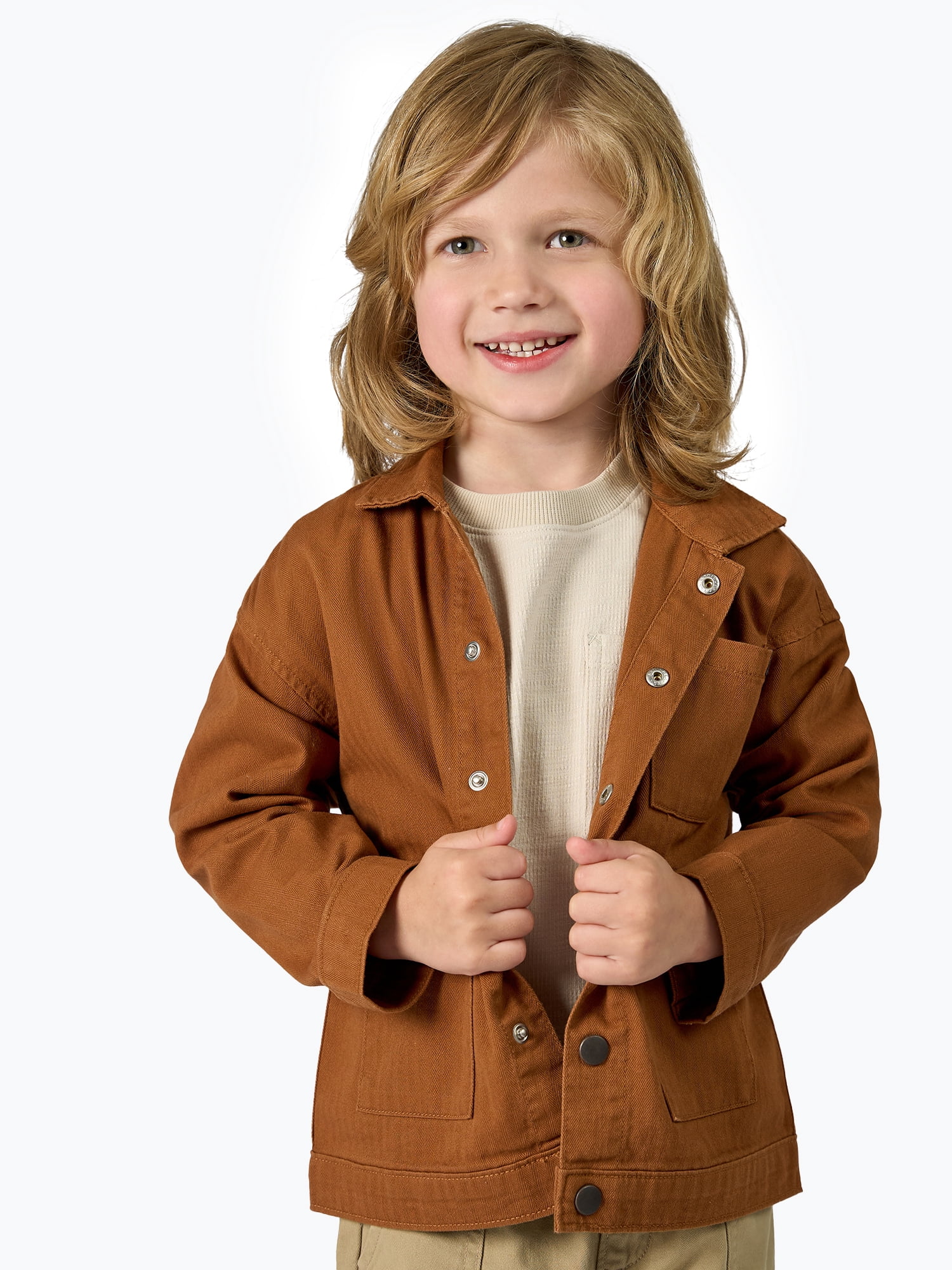 by Gerber Toddler Boy Workwear Shirt, Sizes 12M-5T
