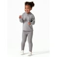 thumbnail image 1 of Modern Moments by Gerber Toddler Boy or Girl Gender Neutral Sweater Knit Hoodie & Pant, 2-Piece (12M - 5T), 1 of 8