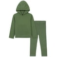 thumbnail image 1 of Modern Moments by Gerber Toddler Boys or Girls Unisex Sweater Knit Hoodie and Active Pant, 2pc Outfit Set (12M-5T), 1 of 9