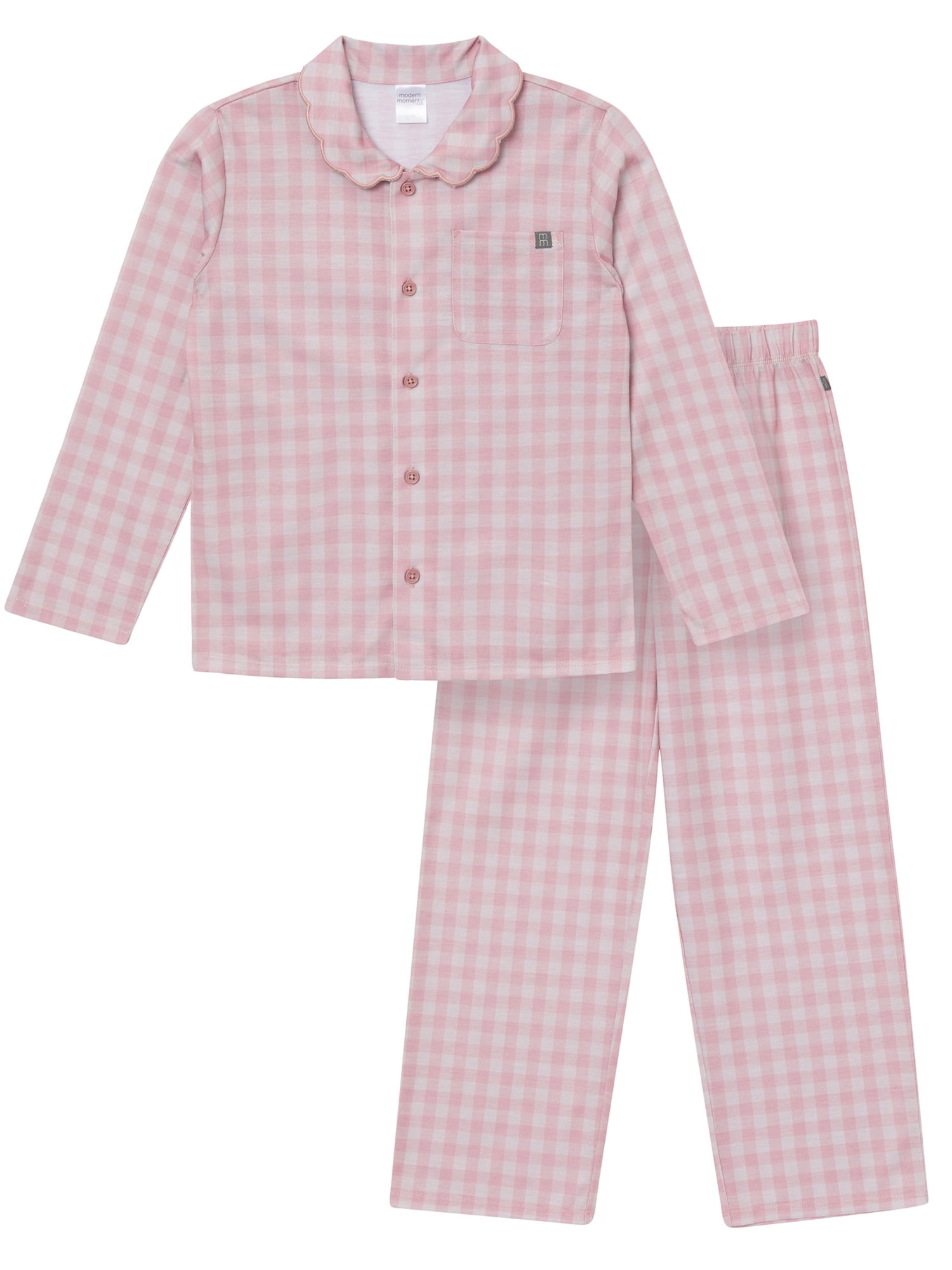 Modern Moments by Gerber Toddler Girl Coat Pajama Set, 2-Piece, Sizes 12 Months - 5T