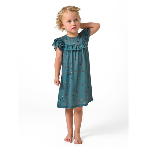Modern Moments by Gerber Toddler Girl Night Gown, Sizes 12 Months - 5T