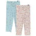 thumbnail image 1 of Modern Moments by Gerber Toddler Girl Organic Pants, 2-Pack, Sizes 12 Months - 5T, 1 of 1