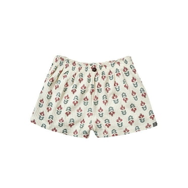 Modern Moments by Gerber Toddler Girl Organic Wide Leg Short, Sizes 12M-5T