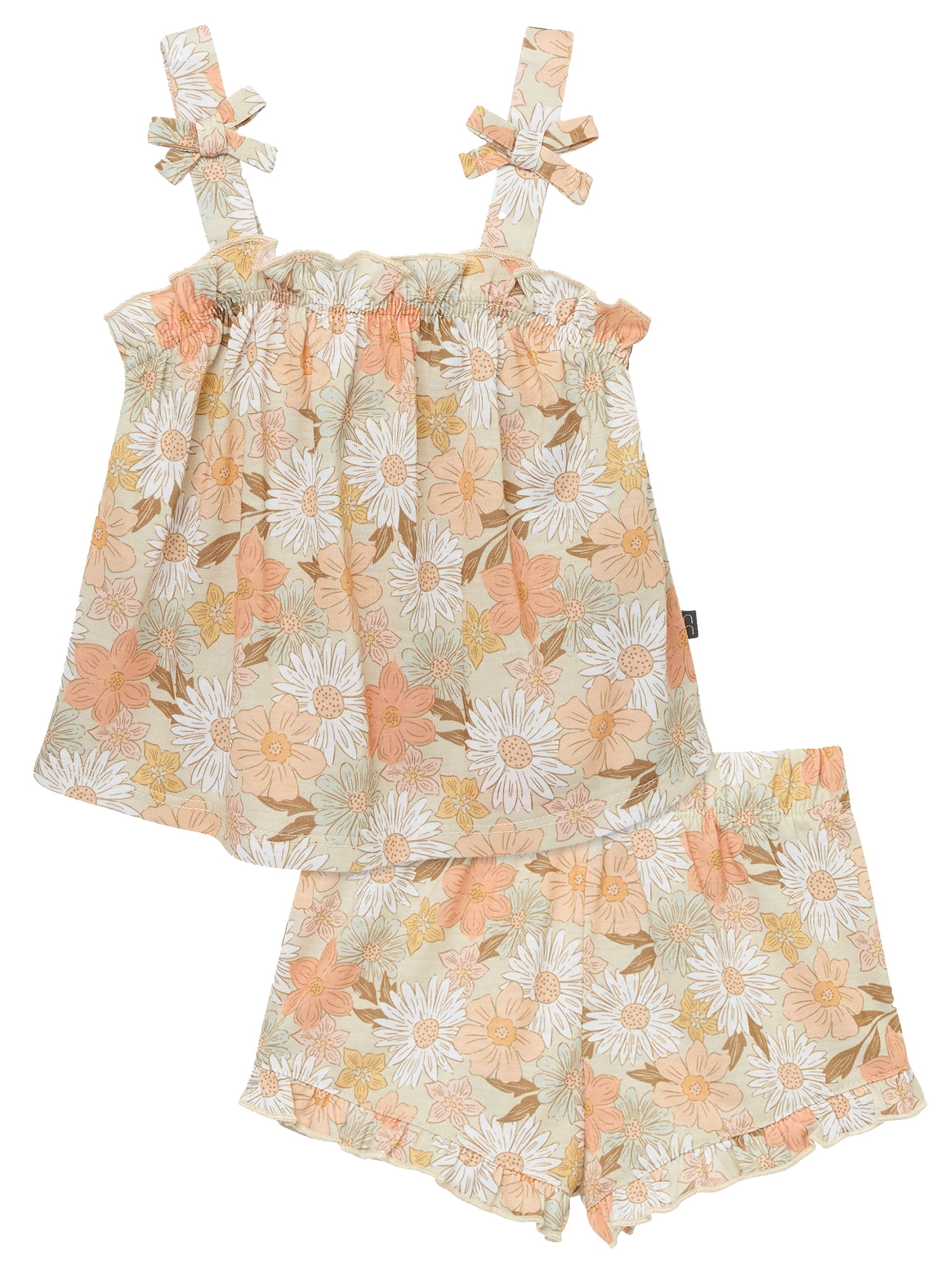 Modern Moments by Gerber Toddler Girl 2-Piece Pajama Set