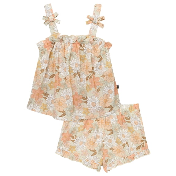 Modern Moments by Gerber Toddler Girl Pajama Set, 2-Piece, Sizes 12 Months - 5T