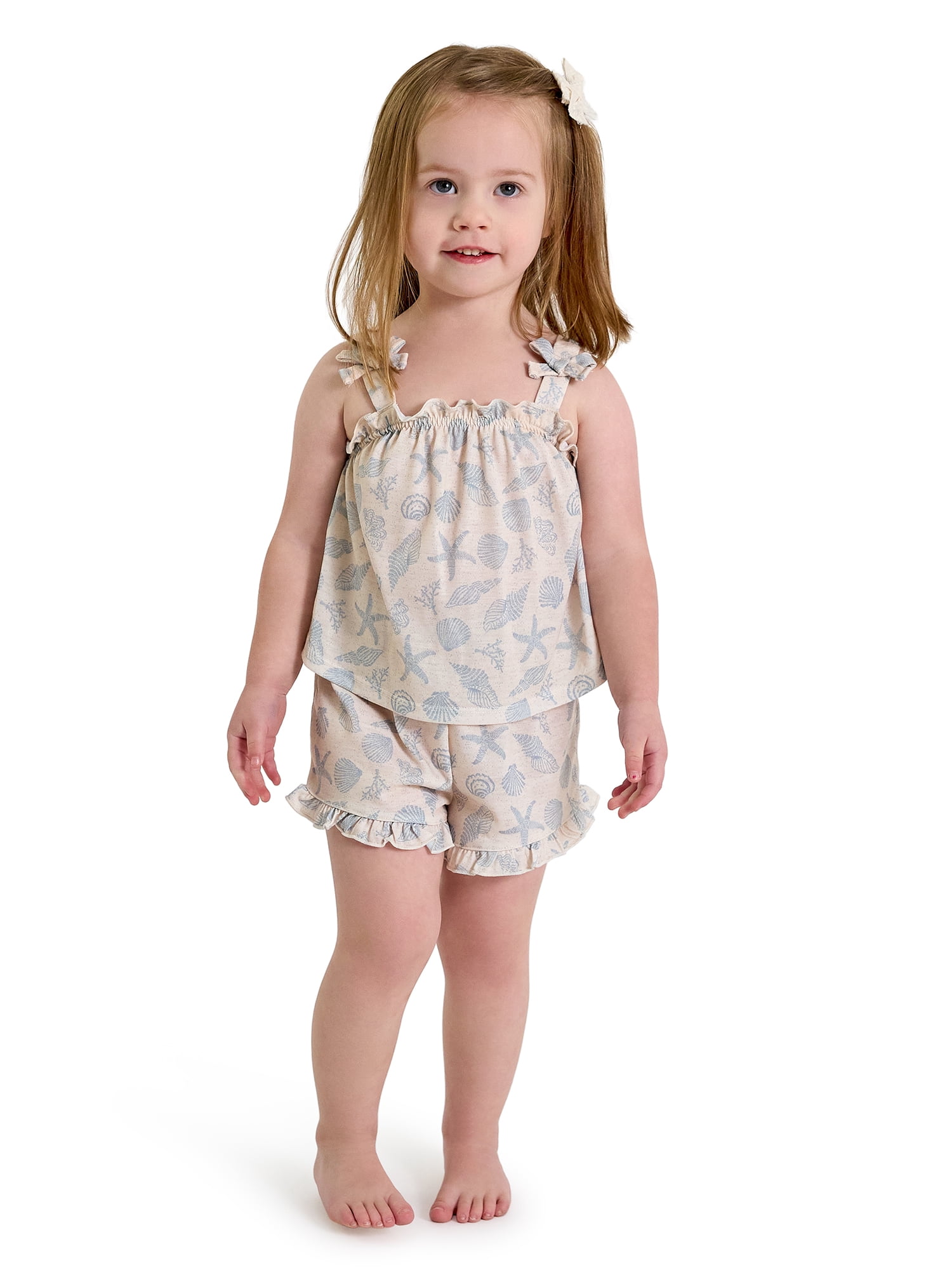 by Gerber Toddler Girl Pajama Set, 2-Piece, Sizes 12 Months - 5T