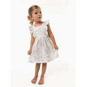 Modern Moments by Gerber Toddler Girl Ruffle Dress, Sizes 12M-5T