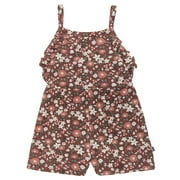 Modern Moments by Gerber Toddler Girl Ruffle Romper, Sizes 12 Months - 5T