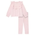 thumbnail image 1 of Modern Moments by Gerber Toddler Girl Ruffle Top and Pant Set, Sizes 12M-5T, 1 of 13