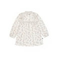 thumbnail image 1 of Modern Moments by Gerber Toddler Girl Ruffled Dress with Crochet Lace Detail, Sizes 12M-5T, 1 of 7