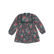 Modern Moments by Gerber Toddler Girl Ruffled Dress with Crochet Lace Detail, Sizes 12M-5T
