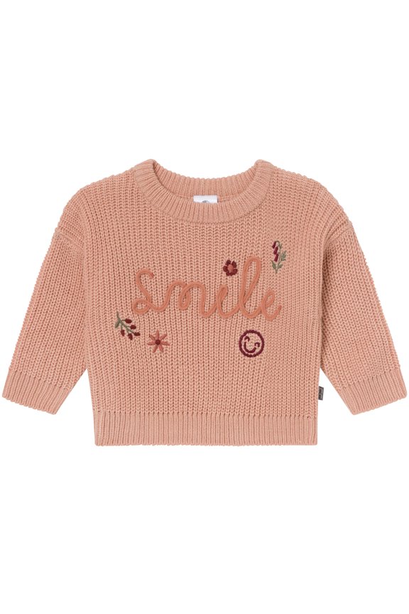 by Gerber Toddler Girl Sibbling Matching Sweater, Sizes 12 Months - 5T