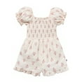 thumbnail image 1 of Modern Moments by Gerber Toddler Girl Smock Ruffle Romper, Sizes 12M-5T, 1 of 7