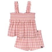 Modern Moments by Gerber Toddler Girl Smocked Outfit Set, 2-Piece, Sizes 12 Months - 5T