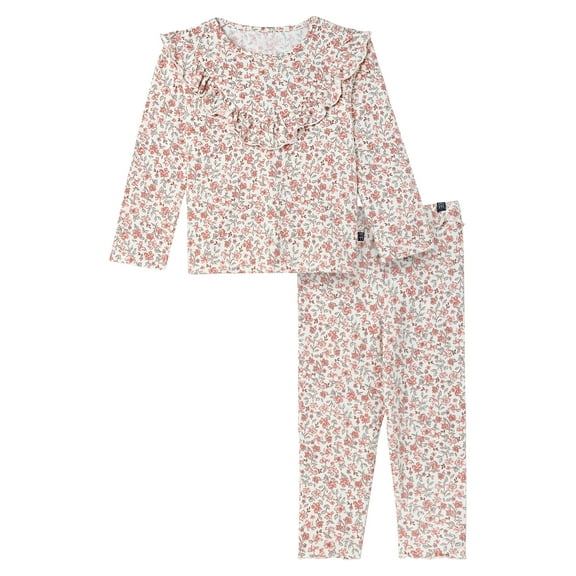 Modern Moments by Gerber Toddler Girl Top and Legging Outfit Set, Sizes 12M-5T