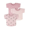 thumbnail image 1 of Modern Moments by Gerber Toddler Girls Short Sleeve Ribbed Tee, 3-Pack, (12M - 5T), 1 of 7