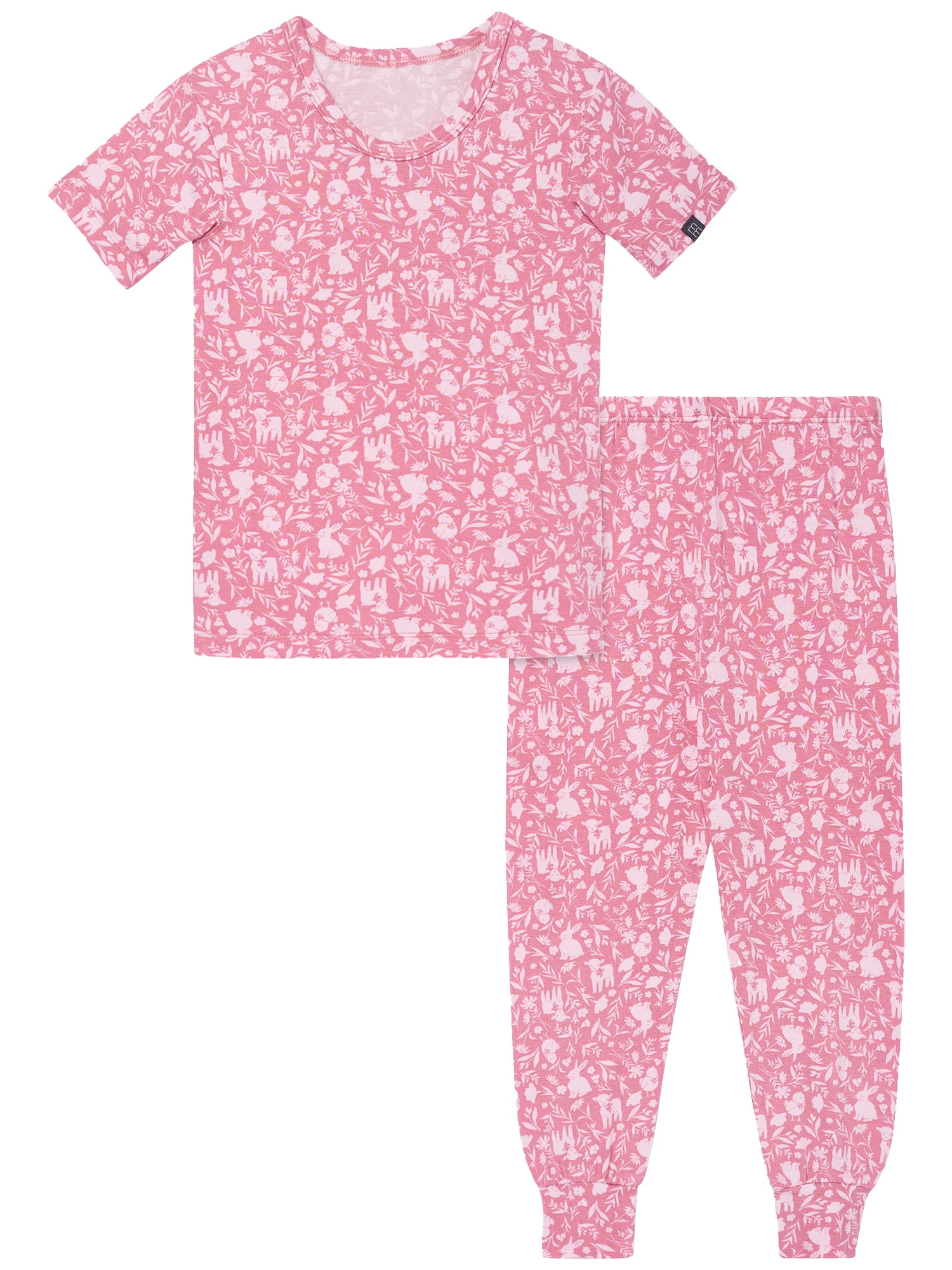 Modern Moments by Gerber Toddler Neutral Super Soft Easter Pajama Set, 2-Piece, Sizes 12M-5T