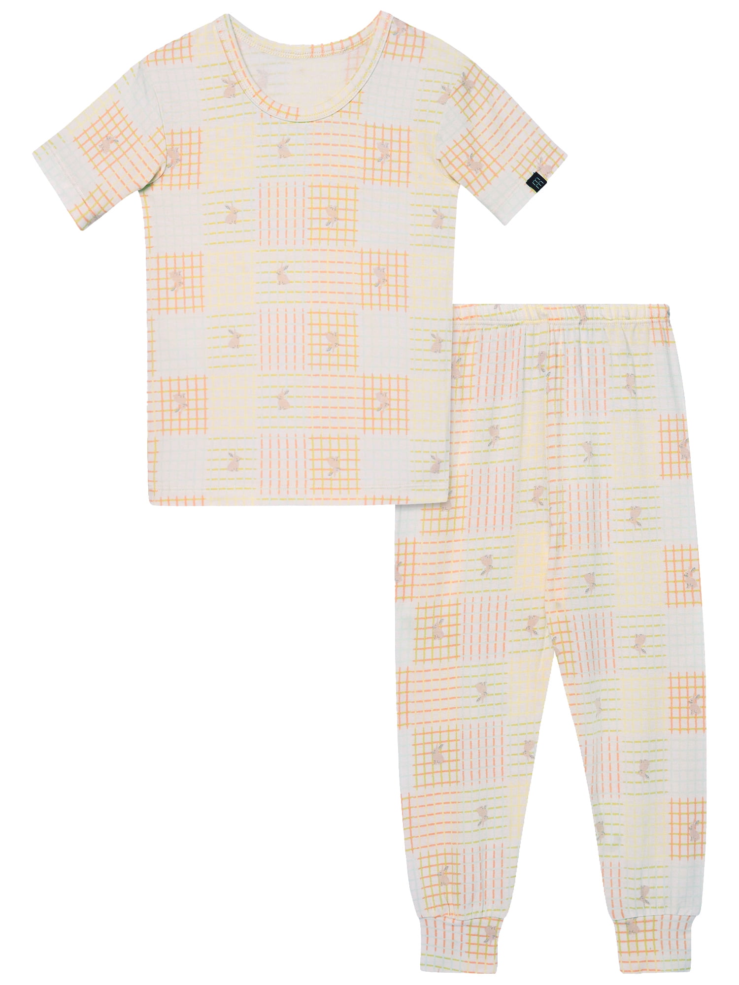 Modern Moments by Gerber Toddler Neutral Super Soft Easter Pajama Set, 2-Piece, Sizes 12M-5T