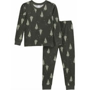 Modern Moments by Gerber Toddler Neutral Footless Pajama Set, Sizes 12 Months - 7 Kids
