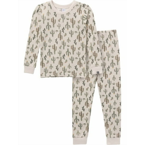 Modern Moments by Gerber Toddler Neutral Footless Pajama Set, Sizes 12 Months - 7 Kids