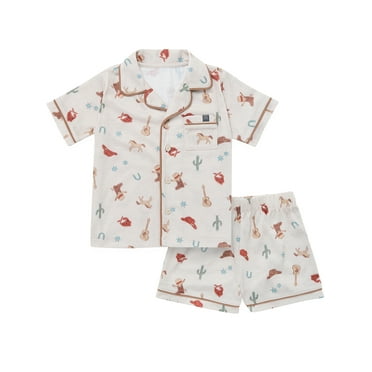 Modern Moments by Gerber Toddler Neutral Pajama Coat Set, 2-Piece, Sizes 12M-5T