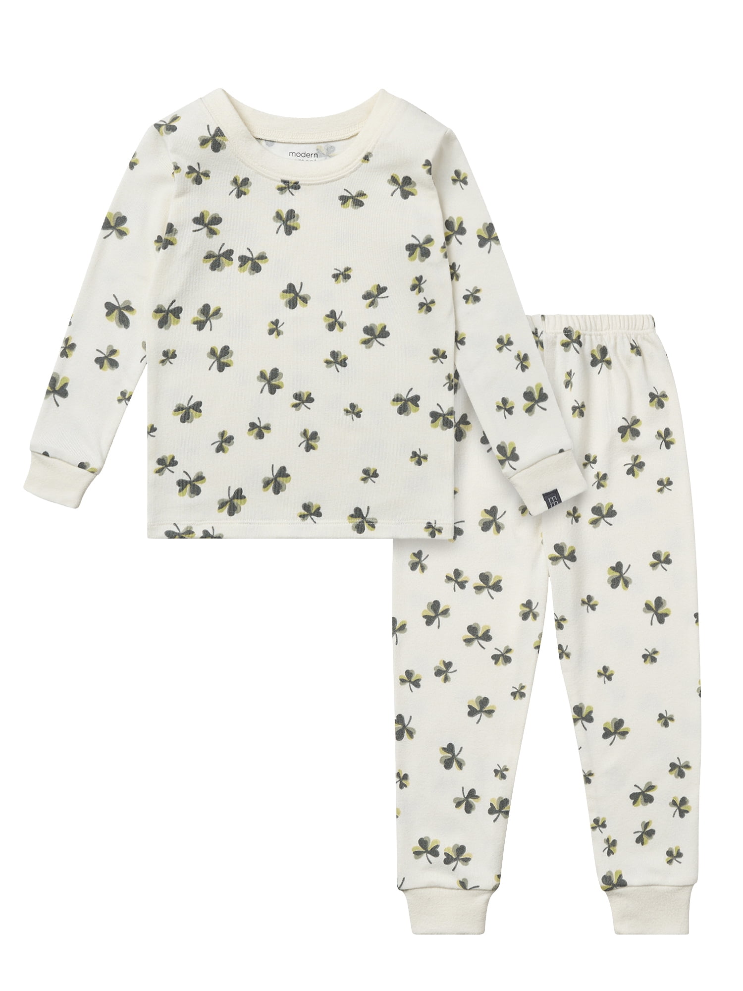 Modern Moments by Gerber Toddler Neutral St. Patrick's Day Pajama Set, 2-Piece, Sizes 12M-5T