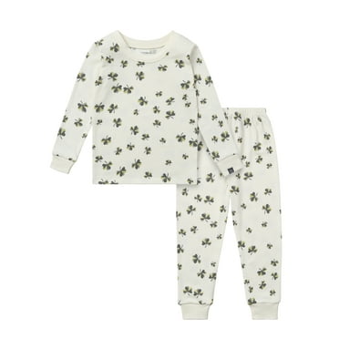 Modern Moments by Gerber Toddler Neutral St. Patrick's Day Pajama Set, 2-Piece, Sizes 12M-5T