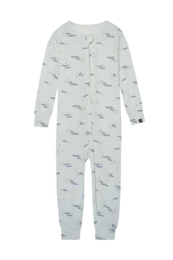 by Gerber Toddler Neutral Super Soft One-Piece Pajamas, Sizes 12 Months - 5T
