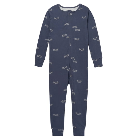 Modern Moments by Gerber Toddler Neutral Super Soft One-Piece Pajamas, Sizes 12 Months - 5T