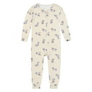 Modern Moments by Gerber Baby and Toddler Neutral Super Soft One-Piece Pajamas, Sizes 0/3 Months - 5T