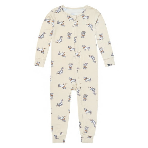 Modern Moments by Gerber Baby and Toddler Neutral Super Soft One-Piece Pajamas, Sizes 0/3 Months - 5T