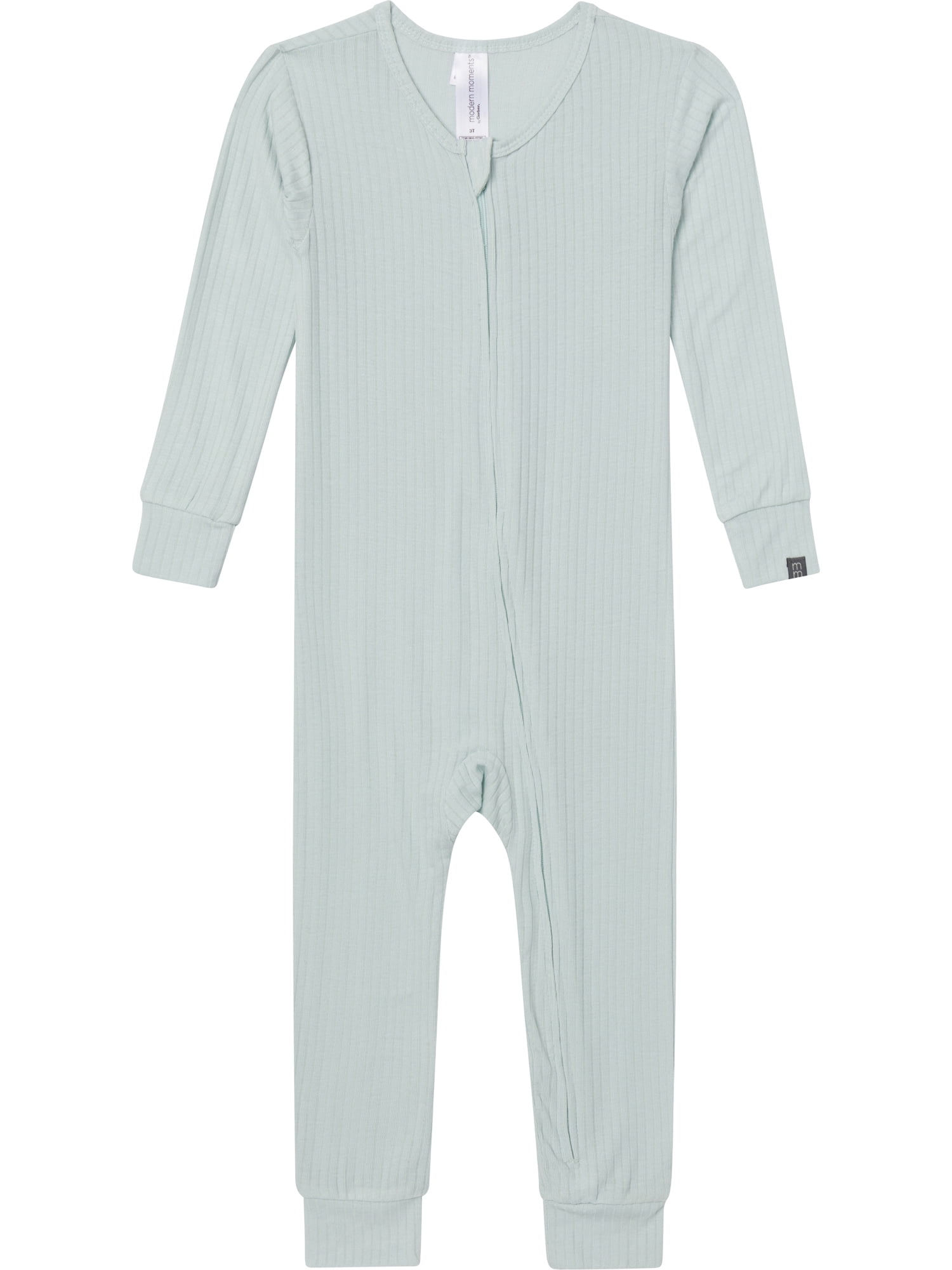 Modern Moments by Gerber Toddler Neutral Super Soft One-Piece Pajamas, Sizes 12 Months - 5T