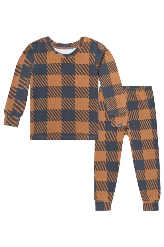 by Gerber Toddler Neutral Super Soft Pajama Set, 2-Piece, Sizes 12 Months-5T