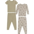 thumbnail image 1 of Modern Moments by Gerber Toddler Neutral Super Soft Pajama Set, 4-Piece, Sizes 12 Months-5T, 1 of 6