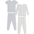 thumbnail image 1 of Modern Moments by Gerber Toddler Neutral Super Soft Pajama Set, 4-Piece, Sizes 12 Months-5T, 1 of 9