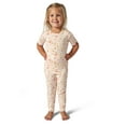 thumbnail image 1 of Modern Moments by Gerber Toddler Neutral Super Soft Tight Fitting Pajama Set, 2-Piece, Sizes 12 Months - 5T, 1 of 9