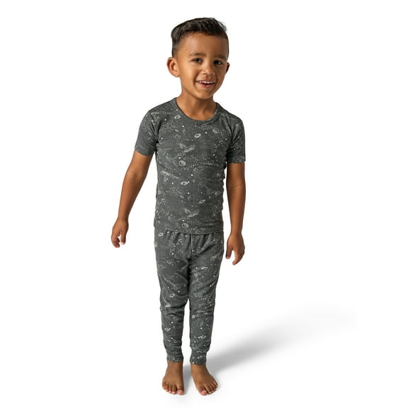 Modern Moments by Gerber Toddler Neutral Super Soft Tight Fitting Pajama Set, 2-Piece, Sizes 12 Months - 5T