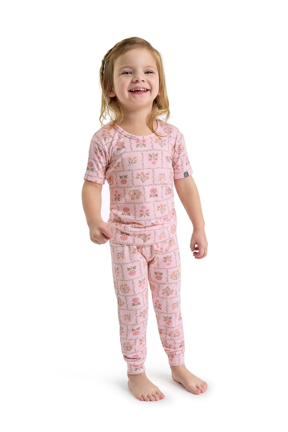 by Gerber Toddler Neutral Super Soft Pajama Set, 2-Piece, Sizes 12 Months-5T