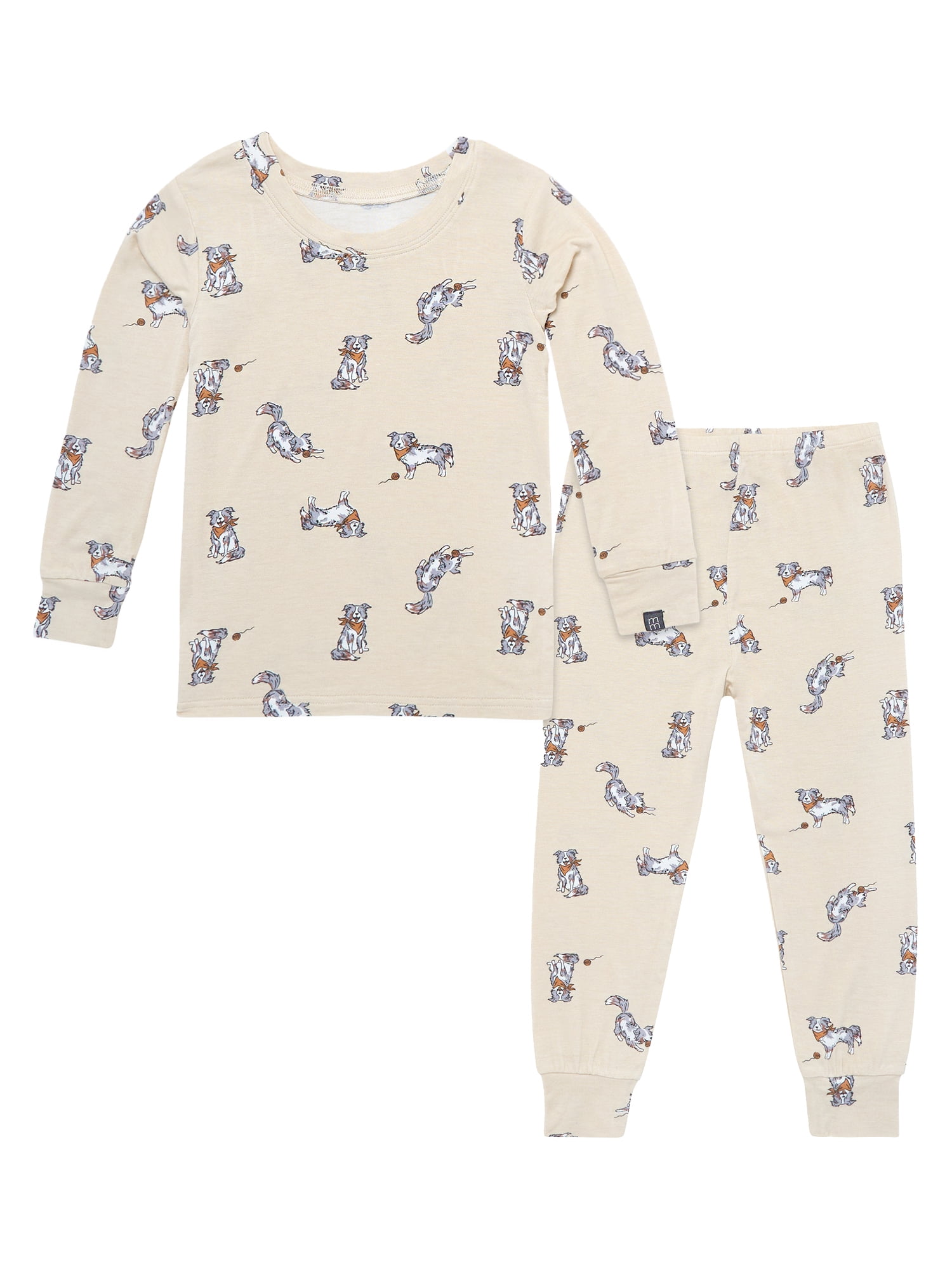 Modern Moments by Gerber Toddler Neutral Super Soft Pajama Set, 2-Piece, Sizes 12 Months-5T