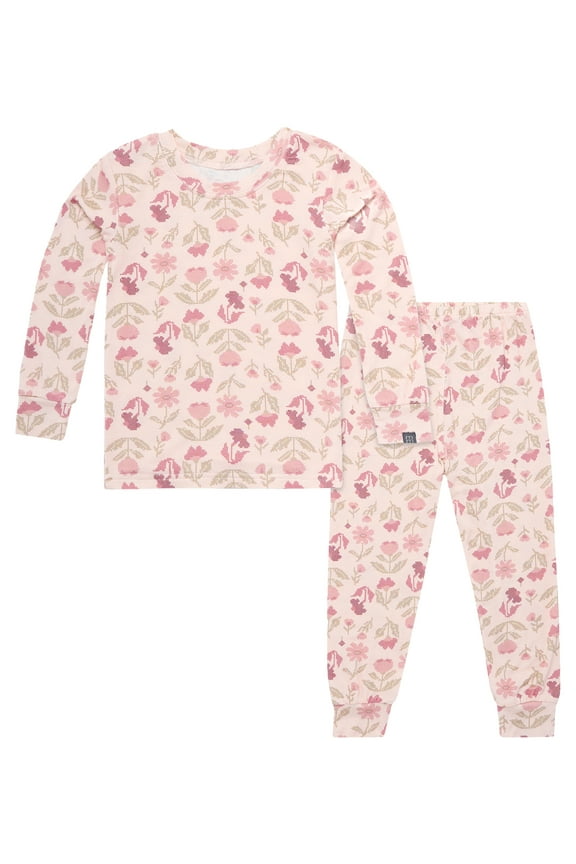 by Gerber Toddler Neutral Super Soft Pajama Set, 2-Piece, Sizes 12 Months-5T