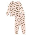 thumbnail image 1 of Modern Moments by Gerber Toddler Neutral Supper Soft Hacci Tight Fitting Christmas Pajama Set, 2-Piece, Sizes 12M-5T, 1 of 11