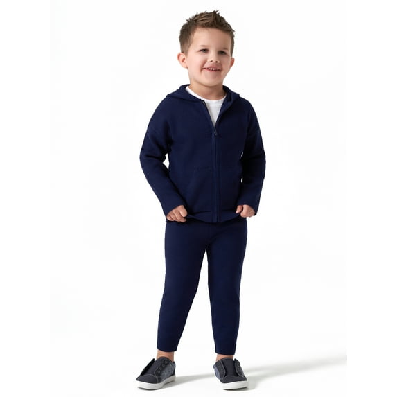 Modern Moments by Gerber Toddler Neutral Unisex Sweater Knit Outfit Set, 2-Piece, Sizes 12M-5T