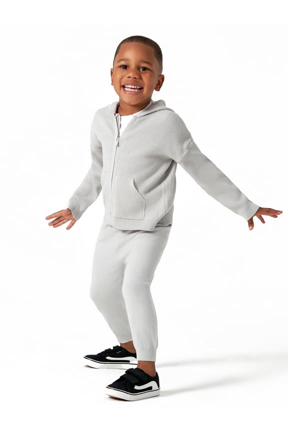 by Gerber Toddler Neutral Unisex Sweater Knit Outfit Set, 2-Piece, Sizes 12M-5T