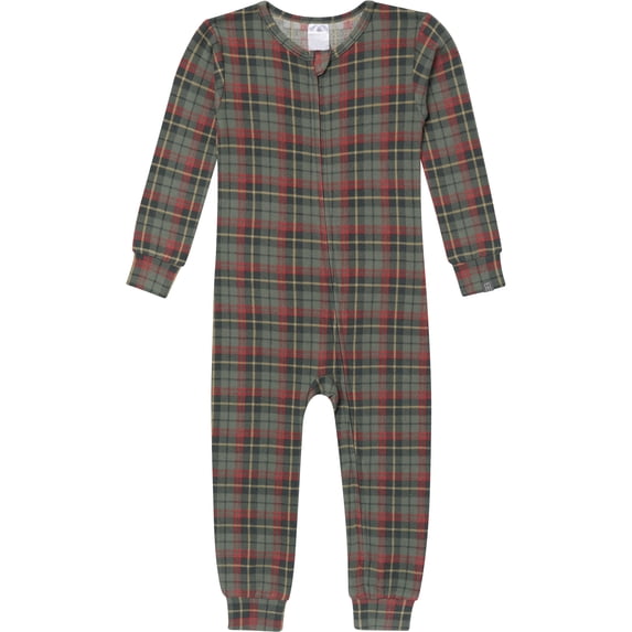 Modern Moments by Gerber Toddler Super Soft Christmas Footless Pajamas, One-Piece, Sizes 12 Months–5T